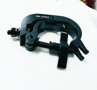 Pince de fixation robuste pour treillis d'éclairage de scène 300 kg, compatible 45-60 mm (1,77-2,36 pouces), pour éclairages DJ et présentoirs professionnels