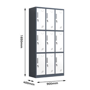 Blauwe Duif Gat Afsluitbare Kluis Ijzeren Kast Persoonlijke Accessoires Opbergkast Kast Stalen Metalen Kluisjes Voor Schoonheidssalon - Product Image 2