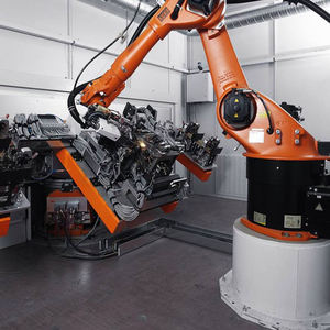Robot industriel à 6 axes KR210 R2700, moteur PLC, charge utile de 210 kg, portée de 2700 mm, garantie d'un an pour les applications de palettisation - Product Image 6