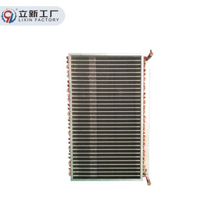 Condensador de Tubo de Cobre con Aletas Lixin para Sistema de Refrigeración R134a, Intercambiador de Calor Personalizado para Actualización y Reequipamiento - Product Image 4