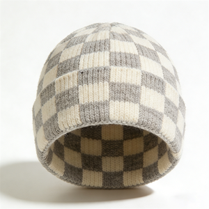 Gorros de Invierno Elásticos y Cálidos para Hombre, Gorros de Punto Tipo Waffle, Gorro Térmico - Product Image 3