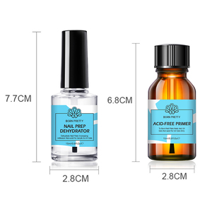 BORN PRETTY Primer per <span class=keywords><strong>Unghie</strong></span> Senza Acidi 15ml, Etichetta Privata, Asciugatura Rapida, Preparatore e Primer per <span class=keywords><strong>Unghie</strong></span> Acriliche - Product Image 6