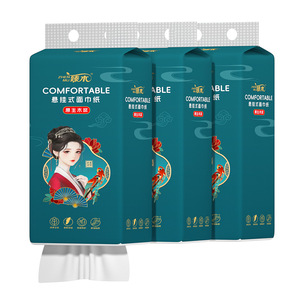 Zhenmu Comfortable Hanging Facial <b>Tissues</b> 10-Pack 1300-Sheet Extra Thick Large Quantity Toilet <b>Paper</b> - Product Image 1