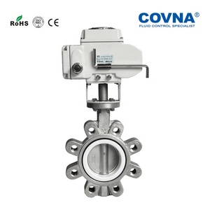 Válvula de Mariposa Automática Motorizada de Acero Inoxidable COVNA con Brida Tipo Lug para Agua - Product Image 4