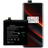 Baterai Pengganti Li-ion BLP745 Kapasitas Tinggi 4085mAh (Hitam) untuk Smartphone OPPO OnePlus 7T Pro