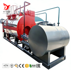 Chaudière à vapeur au gaz et au mazout Zhongfei WNS avec une efficacité de combustion élevée et un minimum de perte de chaleur pendant le fonctionnement - Product Image 4