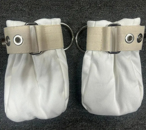 Mitaines de sécurité souples <span class=keywords><strong>HM</strong></span> avec serrures magnétiques BDSM Hogtied Asylum Masochism ABDL Gants Bondage Gear Mitaines de retenue pour élève - Product Image 2
