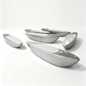 Banc de loisirs en fibre de verre Y1003, aspect pierre, personnalisé, pour extérieur, idéal pour centres commerciaux, jardins, propriétés immobilières et aménagements paysagers. - Product Image 2
