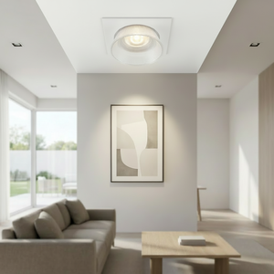 <span class=keywords><strong>Spot</strong></span> encastré LED double tête carrée blanc, <span class=keywords><strong>spot</strong></span> COB rond carré, boîtier de <span class=keywords><strong>spot</strong></span> GU10, cadre de module LED MR16, luminaire en PC - Product Image 6