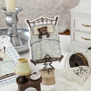 Bloc de Notas Adhesivas de 30 Hojas, Serie Rococo Sweet Dreams, Diario de Cuentos de Hadas Vintage, Fondo Decorativo DIY - Product Image 2