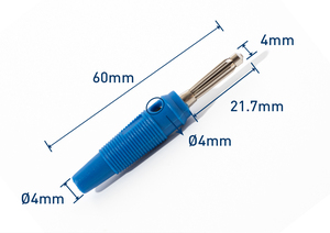 Connettori a <span class=keywords><strong>Banana</strong></span> e a Punta in Ottone Nichelato a 5 Colori con 7 Pin, Senza Saldatura, con Vite, Disponibili - Product Image 2