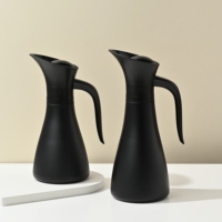 Jarra de Café Noruega de 1000 ml con Logotipo Personalizado, Recubrimiento de PP, Interior Metálico, Termo, Regalos Empresariales para Uso con Agua, Termo para Café