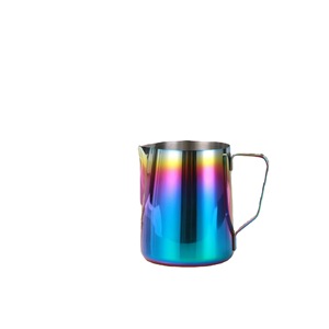 Pichet à Latte Art en Acier Inoxydable Kafei Shi 350ml 600ml, Mug pour Mousse de Lait, Équipement à Café - Product Image 5