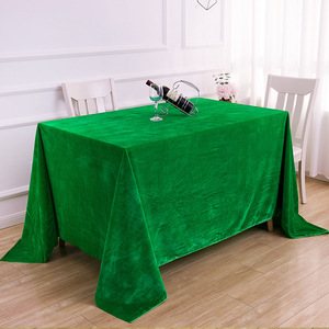 Nappe en daim polyester <span class=keywords><strong>prix</strong></span> direct usine vente en gros nappe jupe de table - Product Image 5