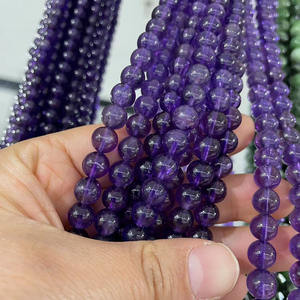 Accesorios DIY, Cuentas de Cristal Natural Redondas Pulimentadas Surtidas, Amuleto Curativo, Tendencia de Moda para la Creación de Joyas - Product Image 4