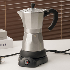 Cafetera Eléctrica <span class=keywords><strong>Moka</strong></span> Estilo Italiano Clásico 110V - Product Image 1