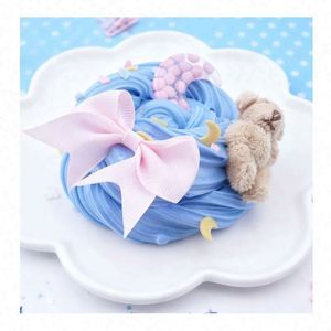 Kawaii Colorful DIY Squishy Set Funny Eco-Friendly Fluffy <b>Slime</b> Kit for Kids Factory Workshop Wholesale Playdough Creative Toy - Product Image 2