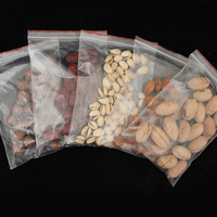 Sacs en plastique transparents personnalisables en PE avec fermeture éclair, taille sur mesure, réutilisables, impression par gravure, fabricant chinois