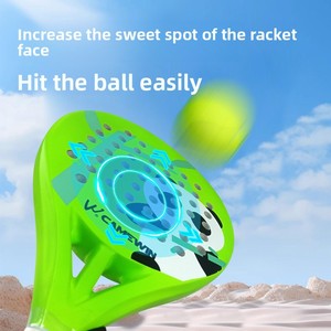 CAMEWIN 4047 <span class=keywords><strong>Raquette</strong></span> de tennis de plage pour enfants en fibre de carbone, design mignon de panda, <span class=keywords><strong>raquette</strong></span> de paddle légère, vente en gros - Product Image 2