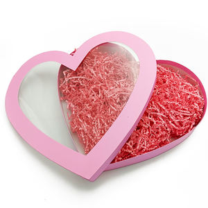 Boîte cadeau en carton rigide en forme de cœur avec laminage mat pour chocolats, bonbons aux fraises, sushis et emballages alimentaires - Product Image 5