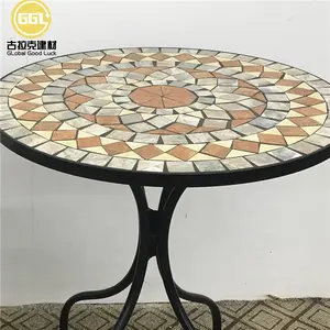 Tavolo da Giardino con Motivo a <span class=keywords><strong>Mosaico</strong></span>, <span class=keywords><strong>Tavoli</strong></span> e Sedie <span class=keywords><strong>in</strong></span> Cemento per Esterni, Arredamento da Giardino <span class=keywords><strong>in</strong></span> <span class=keywords><strong>Mosaico</strong></span> - Product Image 1