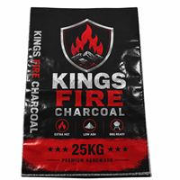 Sac en PP tissé laminé BOPP robuste avec impression couleur pour l'emballage de briquettes de charbon de bois de 5 kg et 10 kg