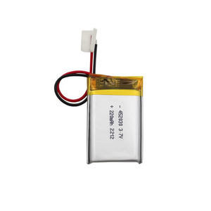 แบตเตอรี่ลิเธียมไอออนโพลิเมอร์452030 3.7V 220mAh - Product Image 3