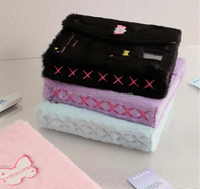 Carnet/Agenda Organisateur Rigide en Fausse Fourrure Pelucheuse Multicolore pour Enfants, Journal Intime 23x19x5cm