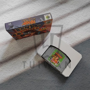ตลับเกม N64 รุ่นใหม่ของอเมริกา แบบย้อนยุค พร้อมกล่อง สำหรับเครื่อง 64 แบบมีสาย คุณภาพสูง ไม่มีคู่มือ - Product Image 2