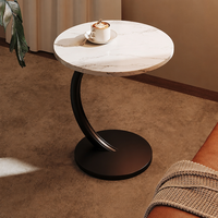 Table basse moderne en acier durable et luxueuse pour salon, appartement, hôtel, meubles de maison