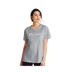 Chemises et t-shirts actifs Champion Life Boyfriend pour femmes Couleur : Gris Oxford |   100% authentique - Product Image 1