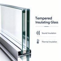 Ventana Corredera de Aluminio con Configuración de Vidrio Personalizada para el Desarrollo de Viviendas de Lujo y Villas de Vacaciones