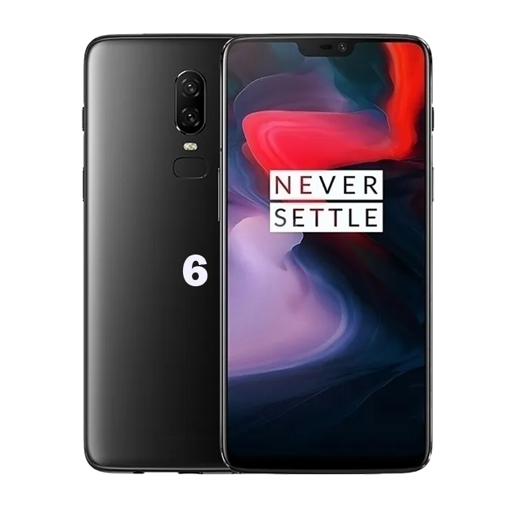 High Quality Cheap Brand Celulares 1 plus 6 6T A6000 128G ROM Wholesale Unlocked Used Mobile Phone Smartphone For OnePlus 6 6T