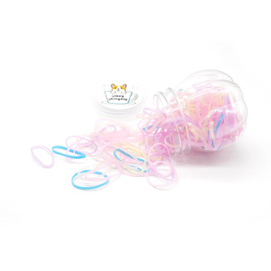 Elastici per bambini <span class=keywords><strong>accessori</strong></span> per capelli per ragazze grazioso bambino grande coreano ad alta elasticità facile da legare capelli corda per capelli - Product Image 4