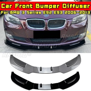Pour BMW Série 3 E92 E93 : Diffuseur de pare-chocs avant, lèvre de spoiler, séparateur, protection pour BMW Série 3 E92 E93 2006-2013, accessoires de voiture - Product Image 1