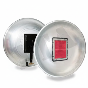 Ceramic Air Round Electric Heater 220V 535mm 2500 Kcal/h Long Service Life 1 Year Warranty AYTAV - Product Image 2