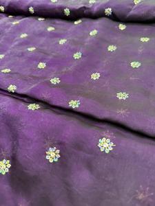 Espace soie arc-en-ciel Butti broderie travail Nouveau tissu top vente beau tissu - Product Image 4