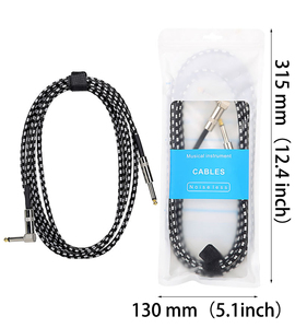 Câble pour instrument audio <span class=keywords><strong>de</strong></span> 3 mètres-Câble pour guitare, câble pour instrument, câble pour basse pour <span class=keywords><strong>divers</strong></span> <span class=keywords><strong>instruments</strong></span> <span class=keywords><strong>de</strong></span> <span class=keywords><strong>musique</strong></span> - Product Image 3