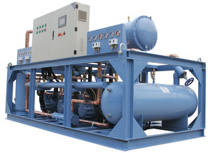 Unités de condensation Refcomp Screw Comp XMK avec compresseur Refcomp 75HP parallèle 4*SW3H-7500 XMK300ZSCF R517 R134a température moyenne - Product Image 3