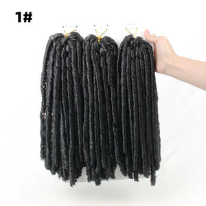 Extensions <span class=keywords><strong>de</strong></span> cheveux Kanekalon Cabelo <span class=keywords><strong>Nina</strong></span> Softex 3X Pauqre 14 pouces, Dreadlocks Cabelos <span class=keywords><strong>Nina</strong></span> Softex 400g, Crochet 210g, Tresses Longues - Product Image 6