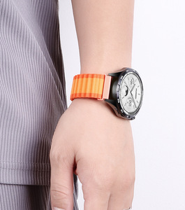 Tốt Nhất Bán Chất Lượng Cao Nylon Vải Thiết Kế Thể Thao Vòng Đường Mòn Ban Nhạc Đồng Hồ Dây Đeo Cho Samsung Galaxy Đồng Hồ 20Mm 22Mm - Product Image 5