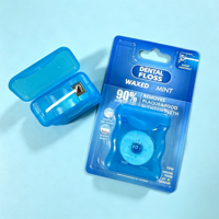 Nouvel Arrivage 2026 – Fil Dentaire en PTFE Menthe en Contenant Plastique, 50M, Fil Dentaire Hydrosoluble Ultra-Doux