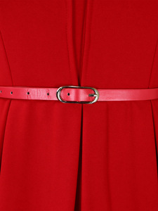 <span class=keywords><strong>Robe</strong></span> de bureau pour <span class=keywords><strong>femme</strong></span> PASUXI, dernière collection, design hiver, col en V, taille haute, coupe droite, grande taille, longueur midi. - Product Image 6