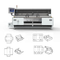 Machine de transformation de boîtes en carton ondulé rigide CE entièrement automatique cnc numérique pour quincaillerie de meubles outil