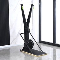 Simulador de Esquí para el Hogar, Máquina de Entrenamiento de Esquí Plegable Eléctrica para Deportes de Invierno