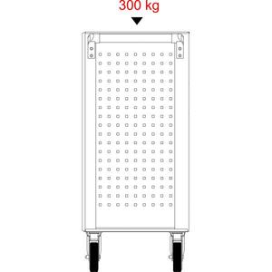 KS TOOLS-897,7598 ECO line Caja de herramientas NEGRO/ROJO con siete cajones y 598 herramientas Premium CARROS DE HERRAMIENTAS CON SURTIDO - Product Image 3