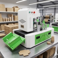 Impresora Digital de Una Sola Pasada con Alimentador Automático de Hojas de 400 mm y Corrector para Impresión de Cajas de Cartón de Papel Kraft