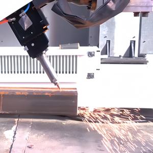 HN เล<span class=keywords><strong>เซ</strong></span>อร์ CNC 7แก<span class=keywords><strong>น</strong></span>สำหรับงา<span class=keywords><strong>น</strong></span>หนักเครื่องตัดด้วยเล<span class=keywords><strong>เซ</strong></span>อร์ระบายความร้อนด้วย<span class=keywords><strong>น</strong></span>้ำรางสไลด์ยาวสำหรับโปรไฟล์ท่อตัด3D ที่มั่<span class=keywords><strong>น</strong></span>คง - Product Image 5