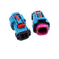 Cable Coaxial Mini Fakra Hembra 4 en 1, AMK14K-1AXZ5-Z, Impermeable, RG302 RTK41, 1m 1.5M, Negro, Original para Telecomunicaciones