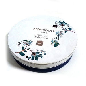 Eco-Friendly Recyclable Cardboard Paper Packaging Round Pastry Cupcake Cake Box